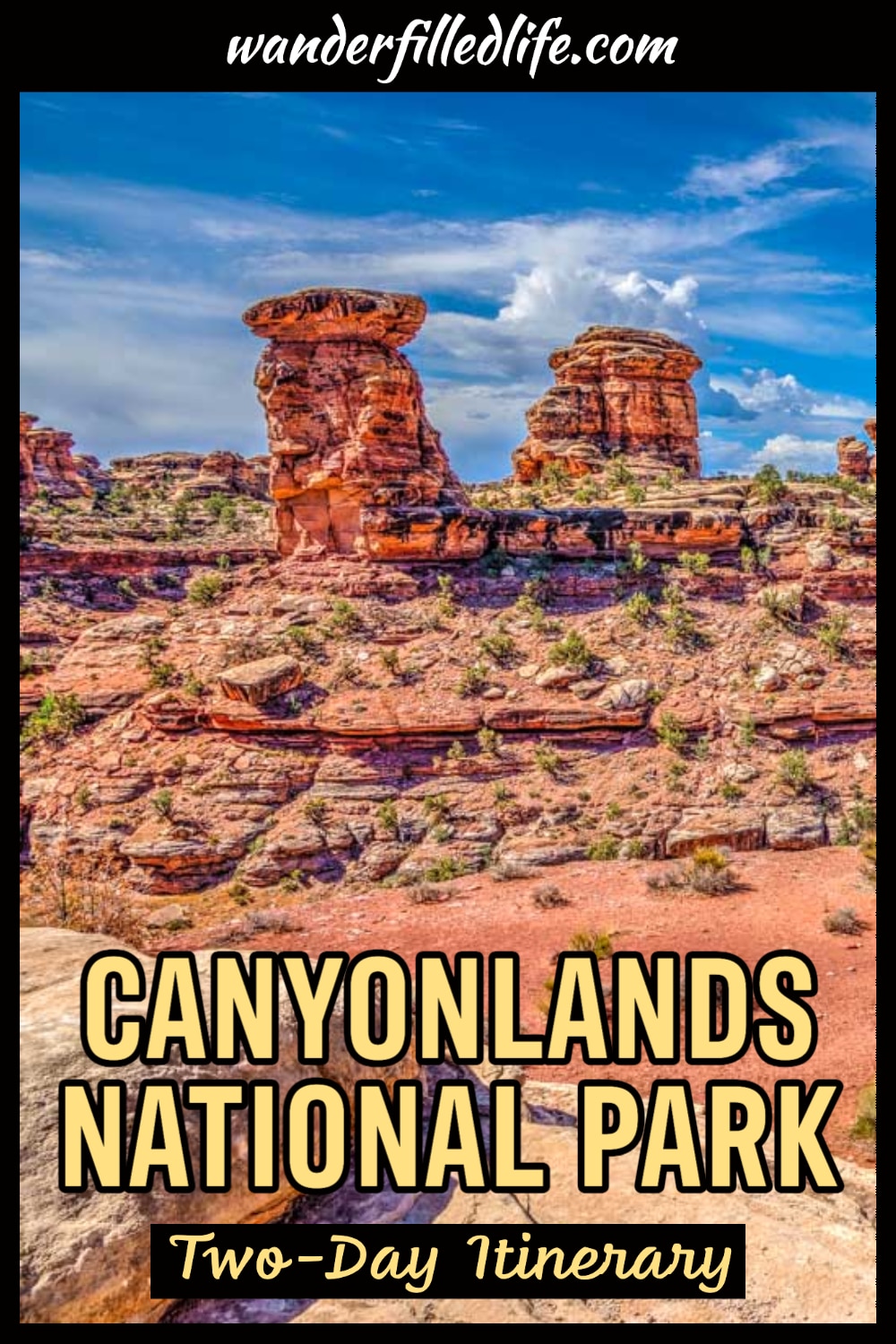 Visiting Utah's national parks? Our Canyonlands National Park itinerary will help you plan a two-day visit to this majestic landscape.